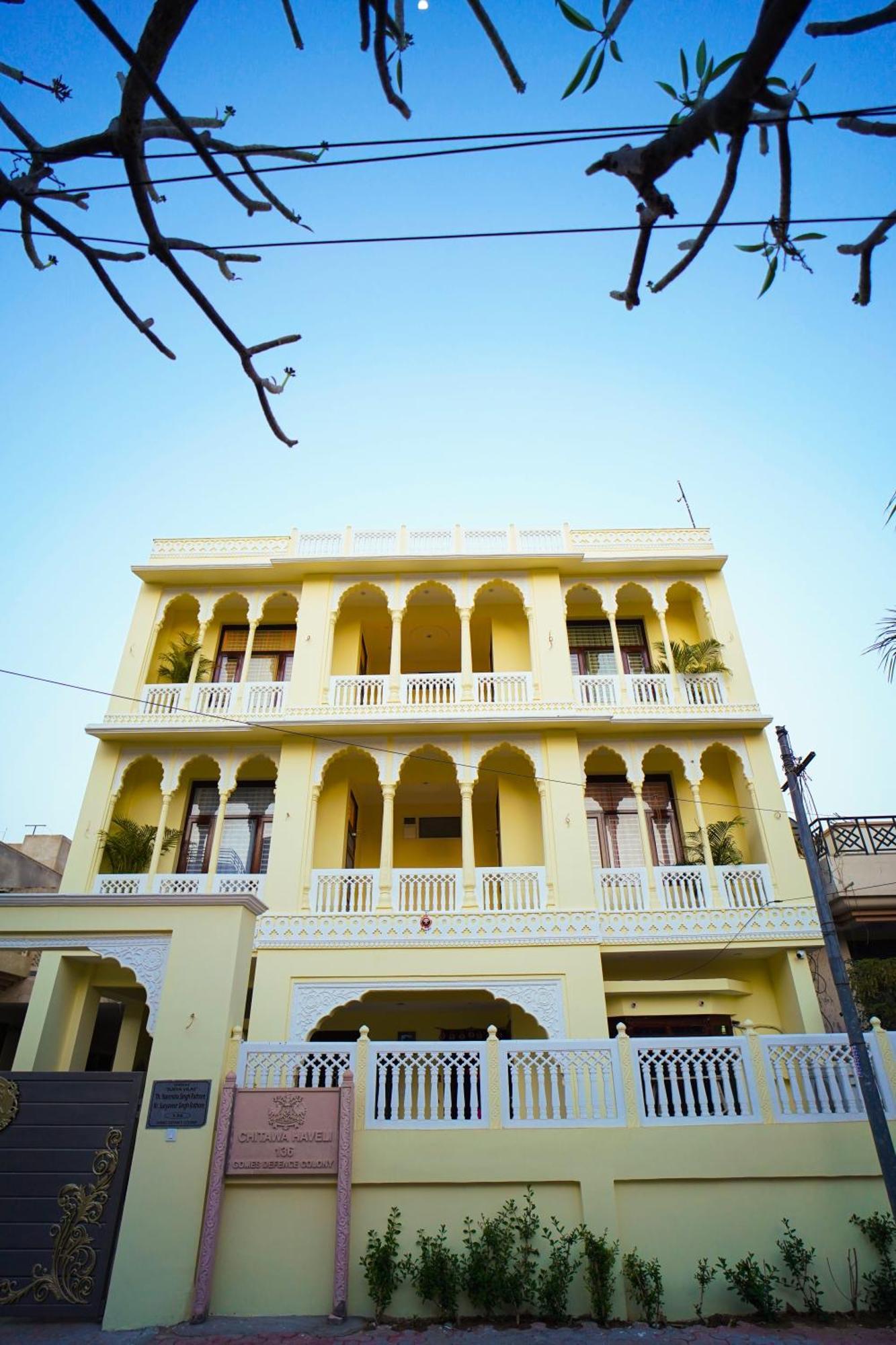 Chitawa Haveli Jaipur Hotel Exterior photo